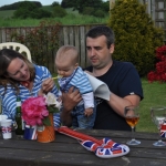 What dropped on my back dad?